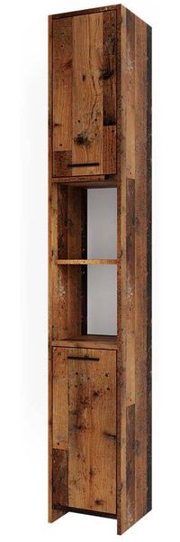Badschrank Kiko Eiche rustikal 30 x 190 cm Vicco
