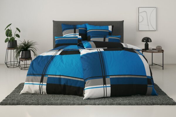 my home Bettwäsche NINA, in verschiedenen Qualitäten, Linon, 2 teilig, in den Größen: 135x200 oder 155x220 cm Bild 5