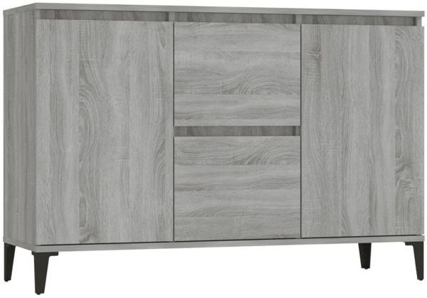 vidaXL Sideboard Grau Sonoma 102x35x70 cm Holzwerkstoff 815166