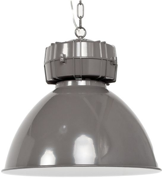 Hängeleuchte BJÖRN D47cm Grau Weiß Industrial Design Pendelleuchte Lampe Metall