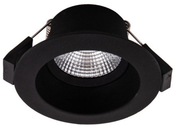 LIGH LED-Deckeneinbaustrahler LB21 SLC One Soft 3000K schwarz