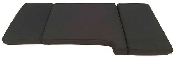Klappmatratze für Citroen Jumper, Ducato, Boxer Typ 250 Bj ab 2006 (D), BREMER SITZBEZÜGE, (Set, 3-teilige klappbare Schlafauflage), in Schwarz
