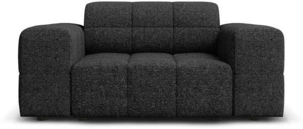 Micadoni Sessel Jennifer 1-Sitzer Chenille Schwarz