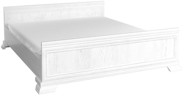 Feldmann-Wohnen Holzbett Kora (stabiles Bettgestell inklusive Lattenrost, 1-tlg, klassisch eletante Optik, MDF-Aufleistung), 160x200 cm Anderson Pinie