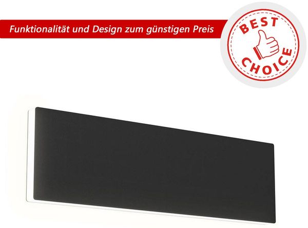 Eglo 75754 BEST CHOICE Wandleuchte RGBIC Stahl schwarz LED 1X8,2W 3000K L:27cm H:5cm dimmbar