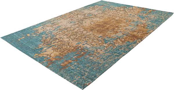 Primavera 725 Sand / Blau 80x150 cm