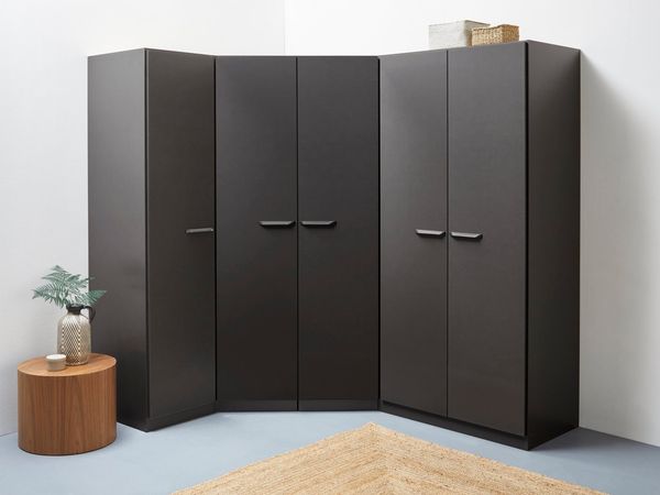 rauch Schrank-Set Kleiderschrank Schrank Garderobe Wäscheschrank VANDOR, 5-türig mit viel Stauraum, Schränke einzeln stellbar MADE IN GERMANY