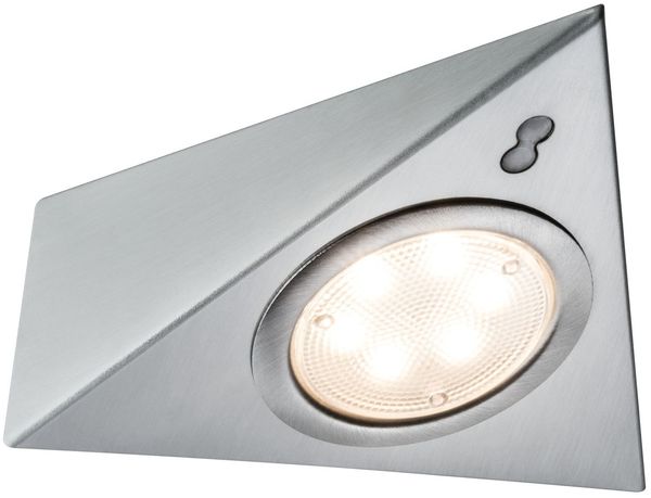 Paulmann No. 93572 Möbel Aufbauleuchte LED mit Näherungssensor 3er-Set inkl. LED-Modul 3x2,8W