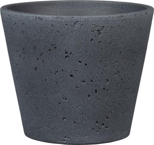 Scheurich Übertopf Serie 701 Ø 13 x 11,2 cm dark stone