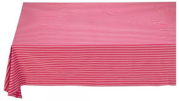 PiP Studio Tischdecke Tischdecke Stripes Pink (180x300cm)
