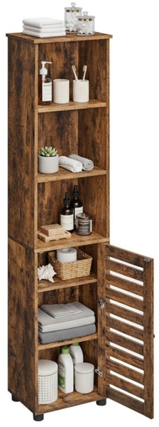 Hoher Badezimmerschrank mit Tür 10052104_8208