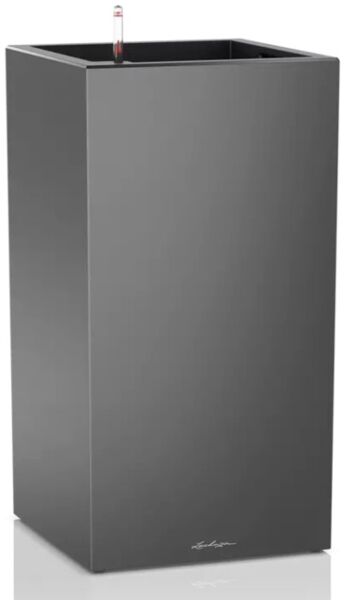Lechuza Pflanzgefäß Canto Premium 40 high anthrazit metallic