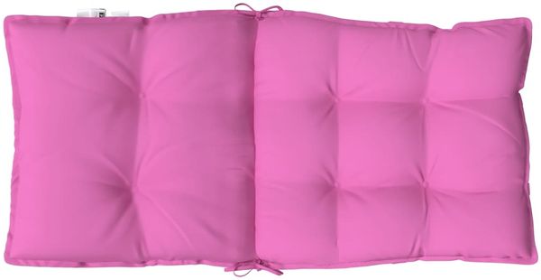 vidaXL Niedriglehner-Auflagen 2 Stk. Rosa Oxford-Gewebe 377731 Bild 7