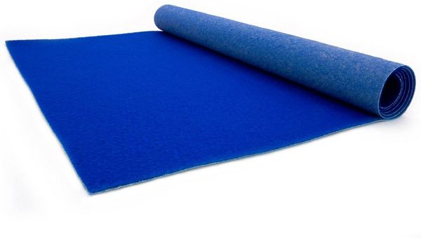 Primaflor-Ideen in Textil Läufer PODIUM, Made in Belgium, rechteckig, Höhe: 2,6 mm, Breite 100 cm, robuster Nadelfilz, Uni-Farben