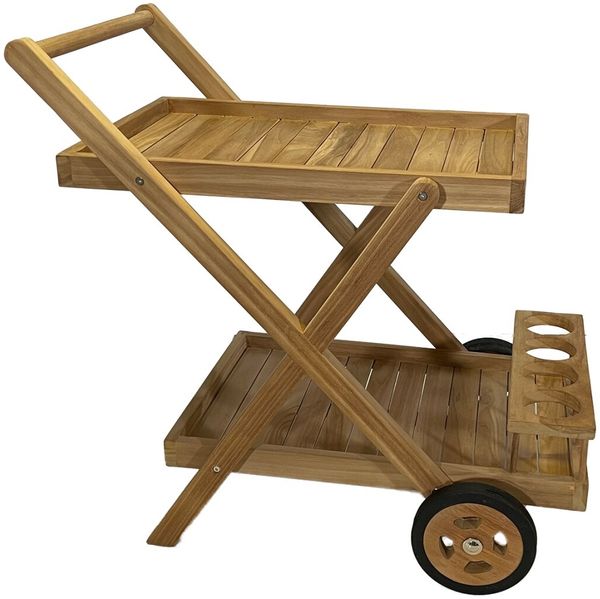 Teakholz Servierwagen SIMPLY