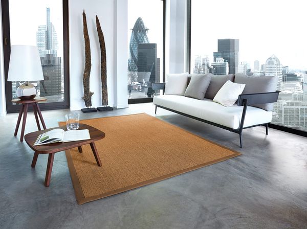 Sisal Premium Teppich ASTRA Manaus braun/schoko 65x140cm