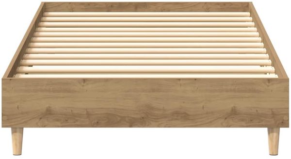 Einzelbettgestell Design für Erwachsene ohne Matratze Artisan-Eiche 90x200cm Holzwerkstoff d3976e Bild 5