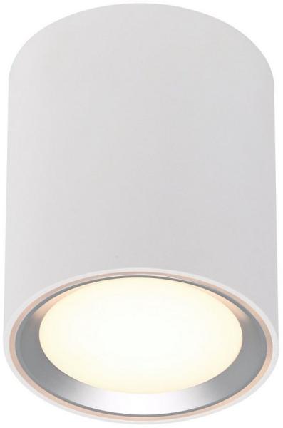 Nordlux Skandinavische Leuchten FALLON LONG Anbau Gebürsteter Stahl, 47550132