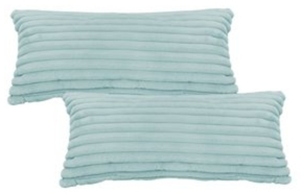 KEAYOO Bettwäsche Flauschiger Kunstfell-Streifen, 2 teilig, Plüsch Bettwäsche 135x200 cm für Winter Kissenbezug 80x80 cm Bild 6