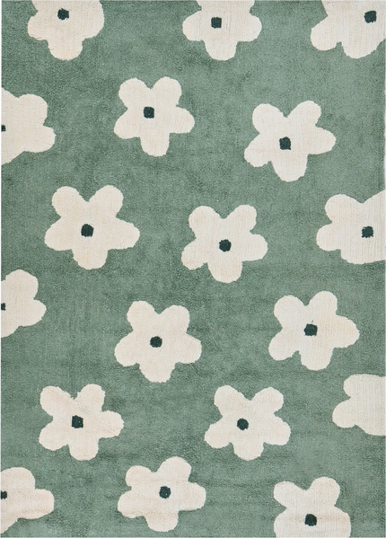 Kinderteppich MOKHVA Grün 160x230 cm Baumwolle