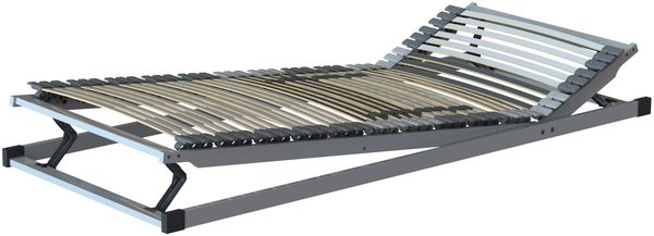 HN8 Quattroplus Zon K+F – Lattenrost mit 42 Leisten und Kopf- und Fußverstellung, Größe: 90x200