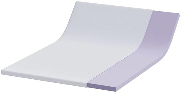 vidaXL Matratzenauflage, Jacquard Stoff weiß, Höhe 5 cm, 160x200 cm Bild 4