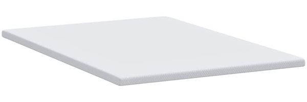 vidaXL Matratzenauflage, Jacquard Stoff weiß, Höhe 5 cm, 160x200 cm Bild 6