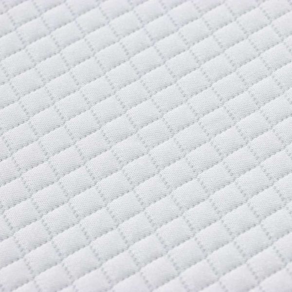 vidaXL Matratzenauflage, Jacquard Stoff weiß, Höhe 5 cm, 160x200 cm Bild 10