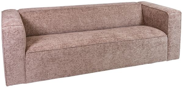 Bronx71 Chenille Sofa 3-Sitzer Memphis rosa Bild 9