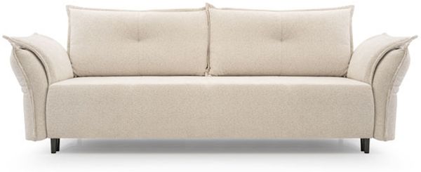 Sofa 2-Sitzer Couch Napoli Raven 22 Creme