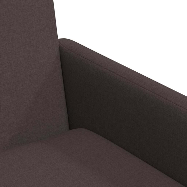 vidaXL Esszimmerstühle 2 pcs Dunkelbraun 57 x 67 x 95 cm Stoff 42017907 Bild 6