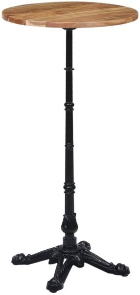 vidaXL Bistrotisch-Gestell Schwarz 52x52x108 cm Gusseisen 325434