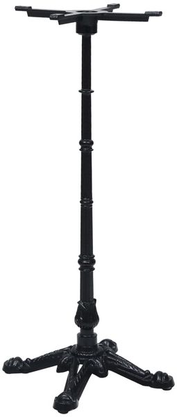 vidaXL Bistrotisch-Gestell Schwarz 52x52x108 cm Gusseisen 325434