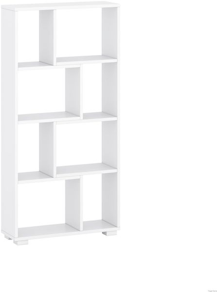 TARGET HOME DEKO-WANDREGAL SPLIT Spanplatte Weiß (H 120 x T 120 x B 60 cm)