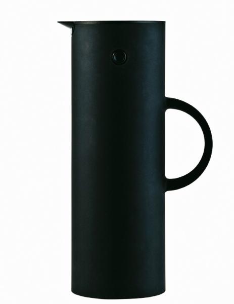 Stelton EM77 Isolierkanne 1 L soft schwarz