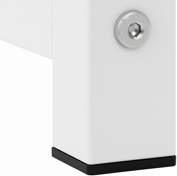 CLP Getränkekistenständer Stack aus Metall freistehend robust stabil,weiß 75x91x31 cm Bild 7