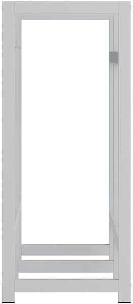 CLP Getränkekistenständer Stack aus Metall freistehend robust stabil,weiß 75x91x31 cm Bild 5