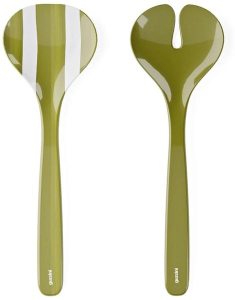 Guzzini Salatbesteck Riviera Avocado green