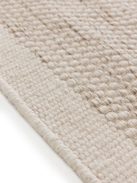 benuta Wollteppich Rocco, rechteckig, Höhe: 5 mm, Teppich Wohnzimmer, Schlafzimmer, Esszimmer, Flur, Kunstfaser, Cozy Bild 3
