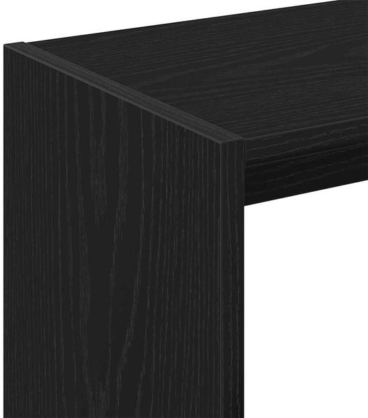 vidaXL Beistelltisch Schwarz Eichen-Optik 50 x 26 x 50 cm 862621 Bild 8