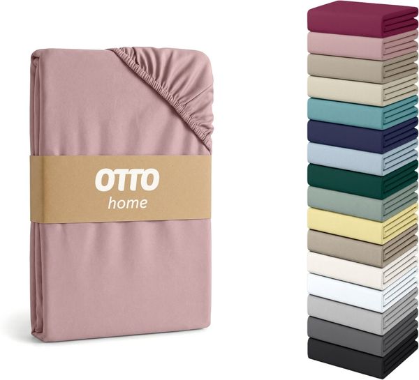 OTTO home Spannbettlaken Physalis Topper COMFORT, Jersey, Gummizug: rundum, (1 Stück), bis 10 cm Höhe, Bettlaken, Laken, in Comfort & Premium Qualität