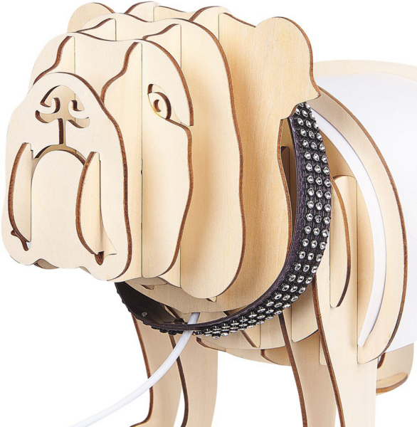 Tischleuchte DOUCE Heller Holzfarbton Bild 5