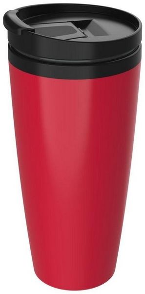 elasto Thermobecher 350ml doppelt isolierter Kaffeebecher To Go inklusive Deckel, Made in Germany, BPA-frei, 100% recyclebar, Heißgetränke, Teebecher