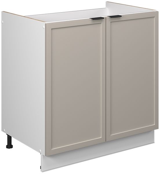 Spülenunterschrank Fame-Line GrauBeige 80 cm ohne Arbeitsplatte Vicco