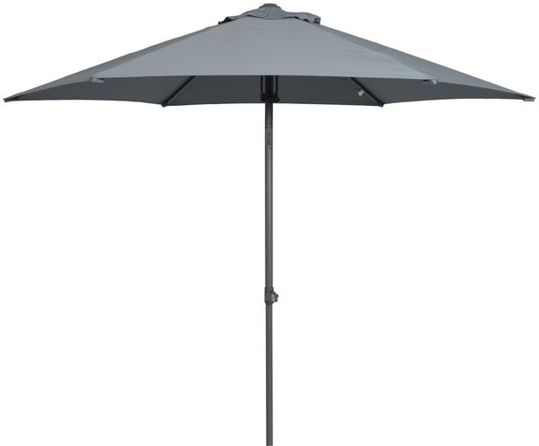 Primaster Sonnenschirm Florida anthrazit Ø 250 cm