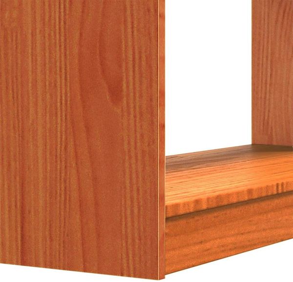 vidaXL Bücherregal Wachsbraun 80 x 30 x 167,5 cm Massives Kiefernholz 869871 Bild 7