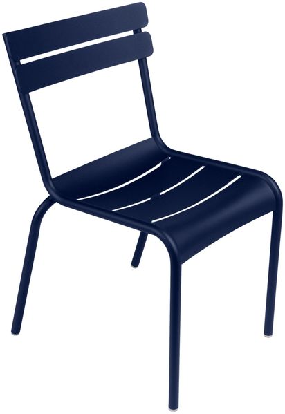Luxembourg Stuhl stapelbar Abyssblau
