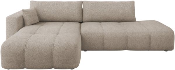 Ecksofa Furyn O Boucle (Farbe: Coral 50, Seite: Links)