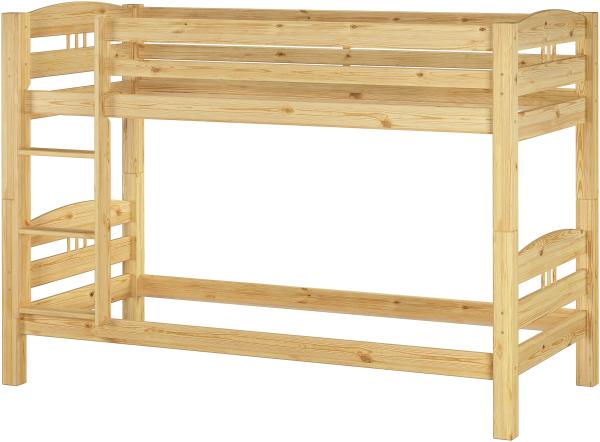 Erst-Holz Etagenbett Kiefer 90x200 cm, natur