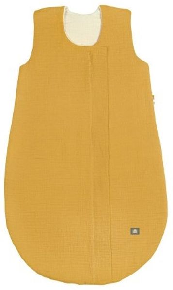 Odenwälder 1615 Musselin Schlafsack wattiert Mustard